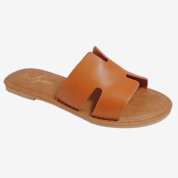 ❗️1 Left 8.5❗️NWT Brown Sandals - Picture 3 of 4